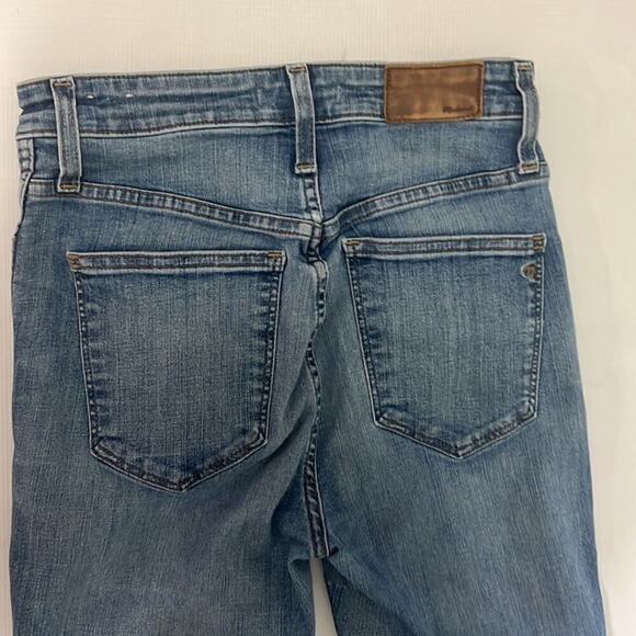 MADEWELL CURVY HIGH-RISE SKINNY JEANS SIZE 27 - Picture 5 of 12